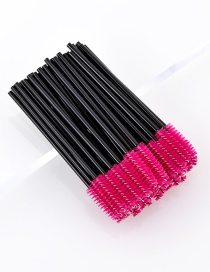 Fashion Disposable-eyelash Brush-black Rose-50pcs Disposable Eyelash Brush