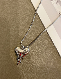 Fashion Necklace Love Heart Shaped Heart Necklace