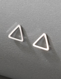 Pendientes Triangulares Huecos Geométricos