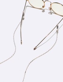 Fashion White Metal Anti-skid Glasses Chain
