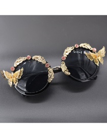 Fashion B Butterfly Diamond Sunglasses