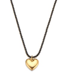 Fashion All Black Diamond Love Necklace Stainless Steel Rice Bead Stitching Peach Heart Cross Necklace