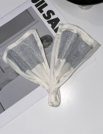 Fashion White Fine Diamond Twisting Coil Hair Apparatus