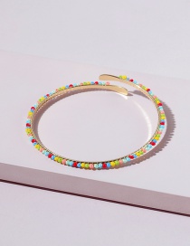Fashion A2029 Rice Bead Winding Bracelet