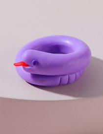 Fashion A2055pr Snake Ring In Soft Pottery