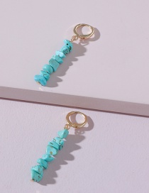 Fashion A1947gr Turquoise Tassel Earrings