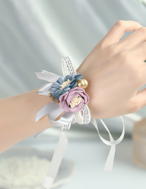 Fashion Sh020 Ribbon Flower Hand Flower