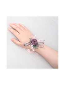 Fashion Sh126 Pearl Flower Hand Flower