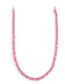 Fashion Pink 0076 Hollow Cross Buckle Glasses Chain