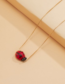 Fashion Red 0958 Metal Ladybug Chain Waist Chain