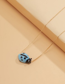 Fashion Blue 0958 Metal Ladybug Chain Waist Chain