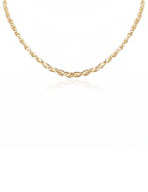 Fashion Golden Metal Chain Necklace