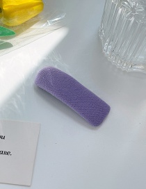Fashion D Purple Fabric Sponge Hairpin