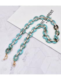 Fashion Turquoise Acrylicovalchainextensionchain