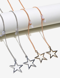 Fashion Whole Set Hollow Five-pointed Star Chain Glasses Chain