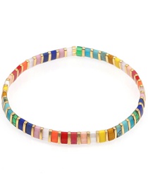 Fashion Color 1 Geometric Bead Bracelet