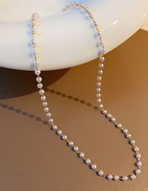 Fashion Pearl Small Rice Beads Pearl Short Necklace