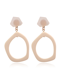 Fashion E1535 Resin Geometric Earrings