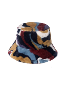 Fashion B Printed Plush Fisherman Hat