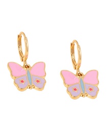 Fashion Butterfly Alloy Butterfly Earrings