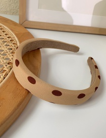 Fashion C Leopard Polka Dot Sponge Headband