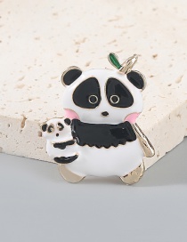 Broche De Panda Goteando De Aleación