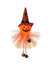 Fashion Pumpkin Bell Halloween Pumpkin Ghost Pendant