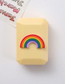 Fashion Rainbow Soft Plastic Cartoon Contact Lens Case