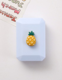 Fashion Pineapple Soft Plastic Cartoon Contact Lens Case