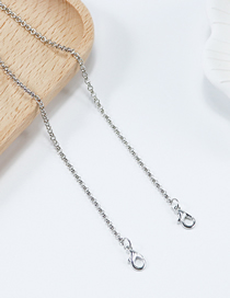 Fashion Silver (2 Pieces) Alloy Geometric Chain Glasses Chain