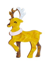 Fashion Sika Deer Cartoon Sika Deer Acrylic Brooch