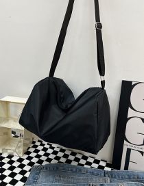 Fashion Black Without Pendant Oxford Cloth Large Capacity Messenger Bag