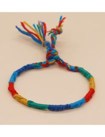 Fashion 8# Colorful Woven Bracelet