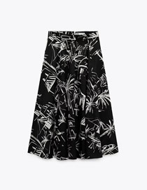 Fashion Printing Printed Skirt