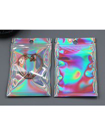 Fashion 16 Wires*18*26cm+holographic Laser Laser Ziplock Packaging Bag