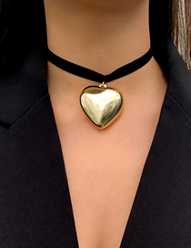 Fashion Golden 5564 Flannel Love Collar