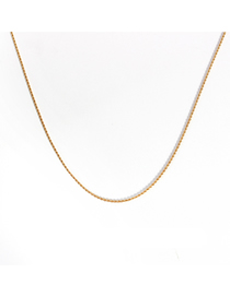 Fashion Twist Chain - Single Chain Alloy Geometric Twist Chain Necklace