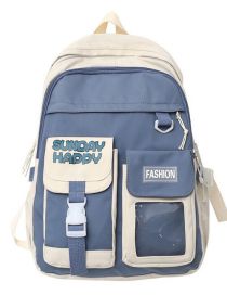 Fashion Beige Large -capacity Large -capacity Backpack
