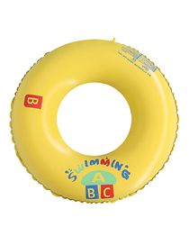 Fashion Thicker Abc70#(suitable For 5-9 Years Old) Pvc Geometric Cartoon Inflatable Swimming Ring