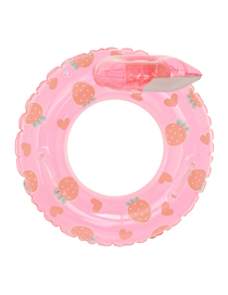 Fashion Strawberry Swimming Ring (suitable For 5-9 Years Old) Pvc Cartoon Inflatable Swimming Ring