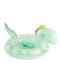 Fashion Moe Dinosaur Pants Circle (green) (suitable For 1-5 Years Old)) Pvc Sequins Little Dinosaur Swimming Ring