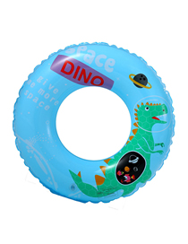 Fashion Dinosaur Swimming Ring 60#(110g) Is Suitable For 2-4 Years Old Pvc Cartoon Printed Swimming Ring