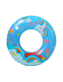 Fashion Unicorn Swimming Ring 50#(75g) Is Suitable For 2 Years Old Pvc Cartoon Printed Swimming Ring