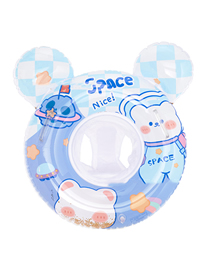 Fashion 70#space Bear Pants Circle (270g) Pvc Cartoon Children's Inflatable Swimming Ring