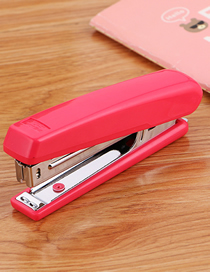 Fashion Red Learning Office Stapler