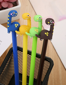 Fashion A Long-necked Dinosaur Gel Pen Plastic Cartoon Gel Pen