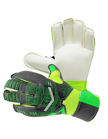 Fashion Fluorescent Green Pu Geometric Football Latex Gloves