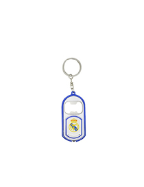 Fashion Real Madrid Plastic Football Team Logo Printing Bottle Opener Keychain