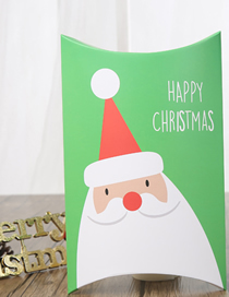 Fashion S553 Green Santa (large) Christmas Candy Box