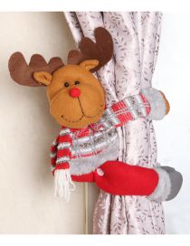 Fashion Deer Curtain Buckle Christmas Curtain Buckle